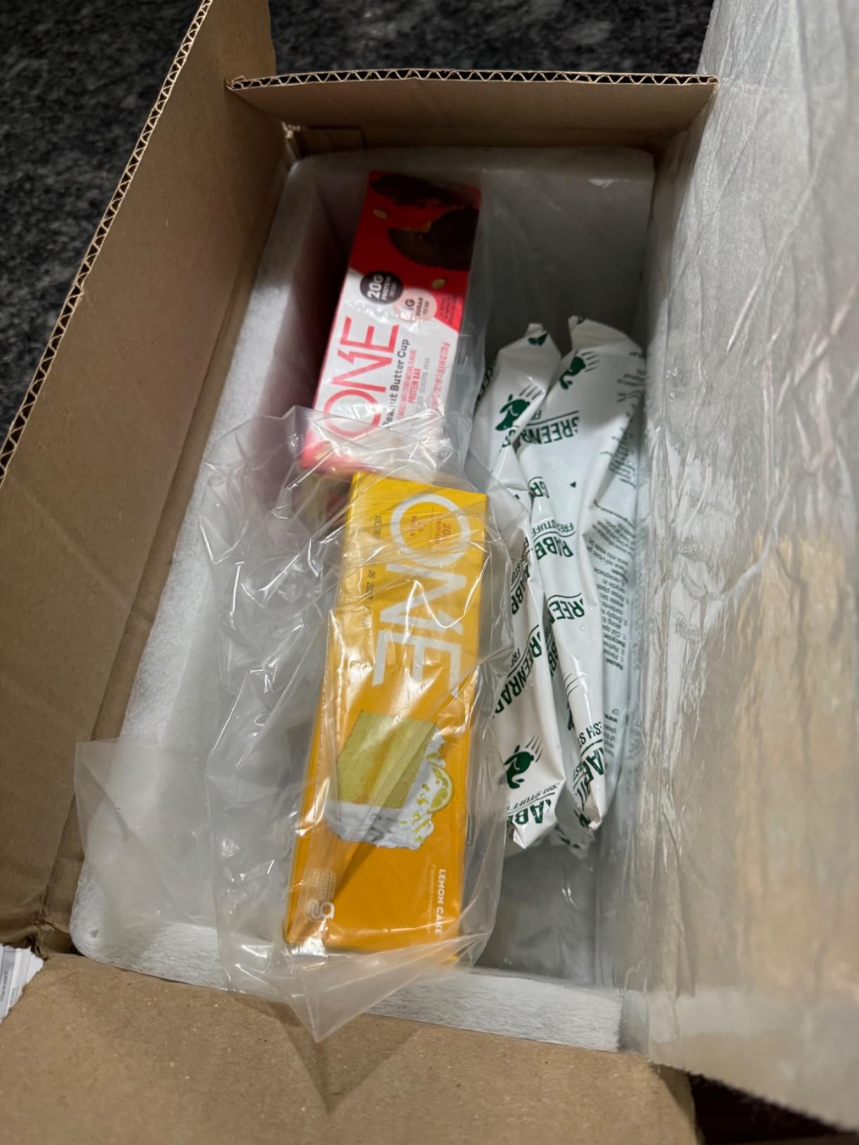 ONE Protein Bars Lemon Cake - 20g Protein, 1g Sugar, 12 Count - Customer Photo 2