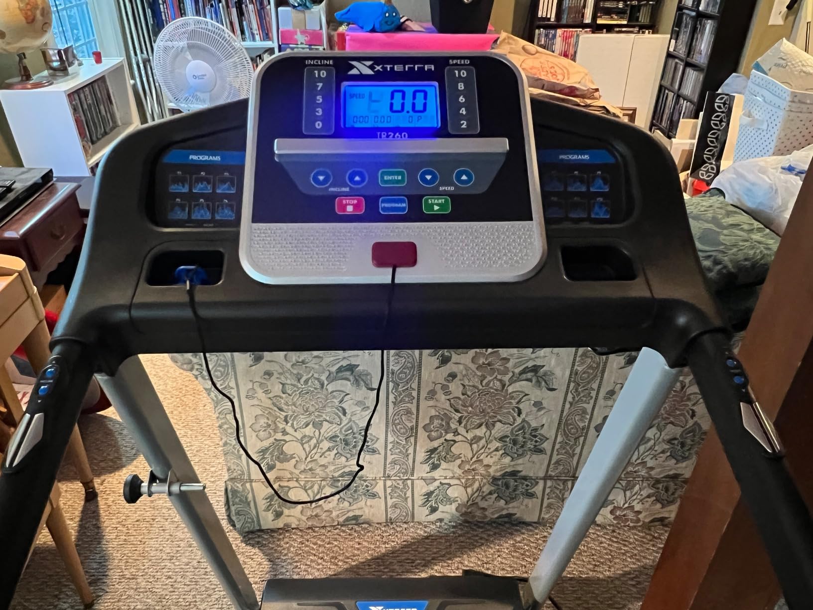 Premium Folding Smart Treadmill, Compact Design, 250+ LB Weight Capacity, Powerful Motor, XTERRA+ Fitness App Included with Purchase - Customer Photo 2