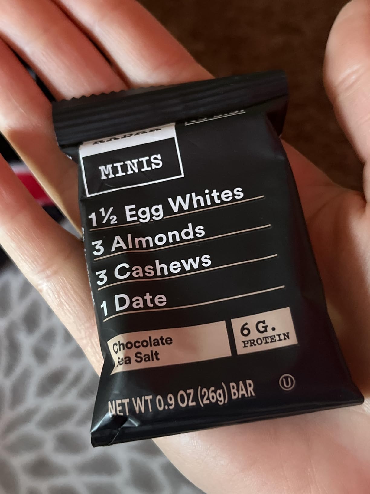RXBAR Chocolate Sea Salt Protein Bar - 12 Count - Customer Photo 1