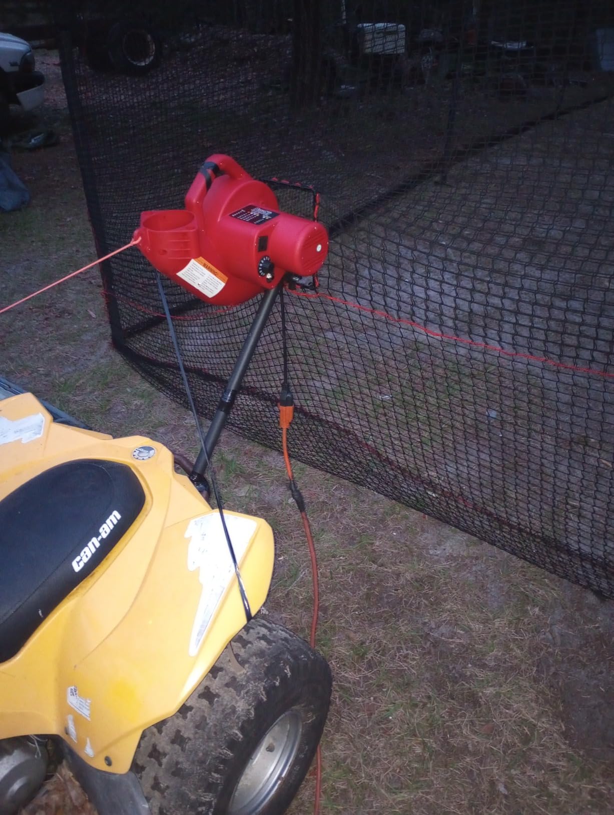 Heater Sports Base Hit Lite Adjustable Baseball Pitching Machine - 45 MPH Pitching Speed, Includes Automatic Ball Feeder customer photo 1
