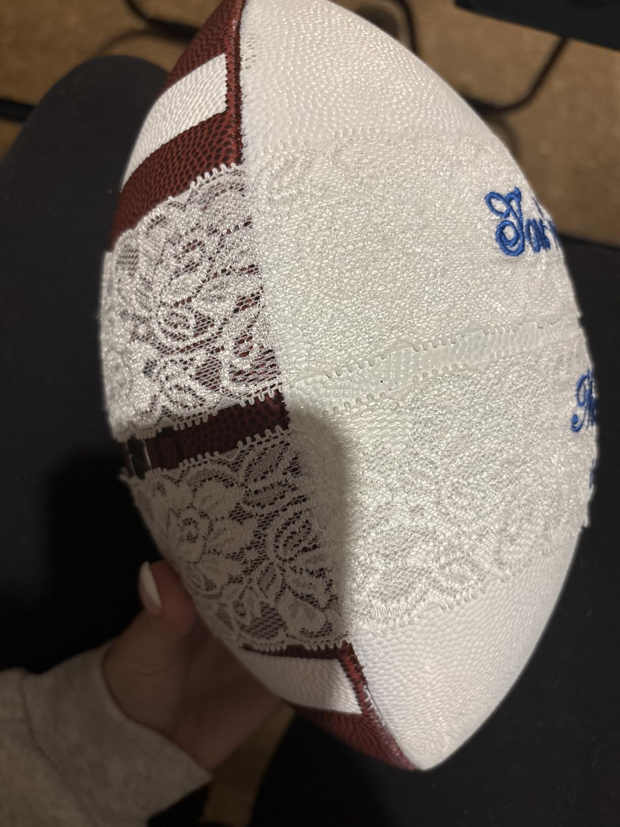 Franklin Sports Adult 1000 Junior Youth Football customer photo 2