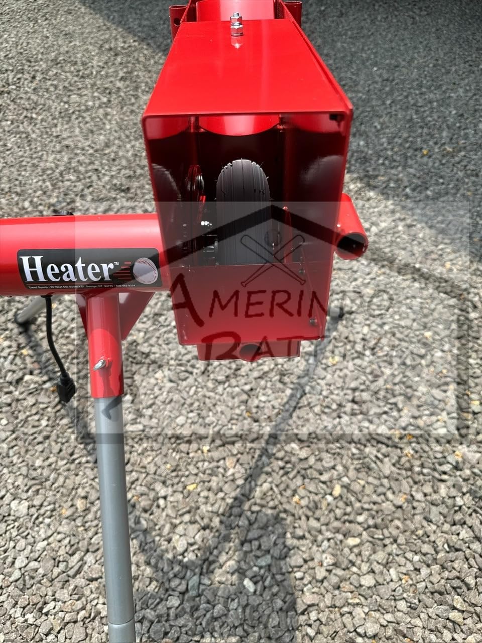Heater Sports Softball Pitching Machine with 9 Ball Automatic Feeder customer photo 2