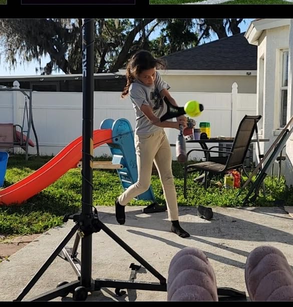 SKLZ Hit-A-Way Portable Baseball Training-Station Swing Trainer with Stand customer photo 1