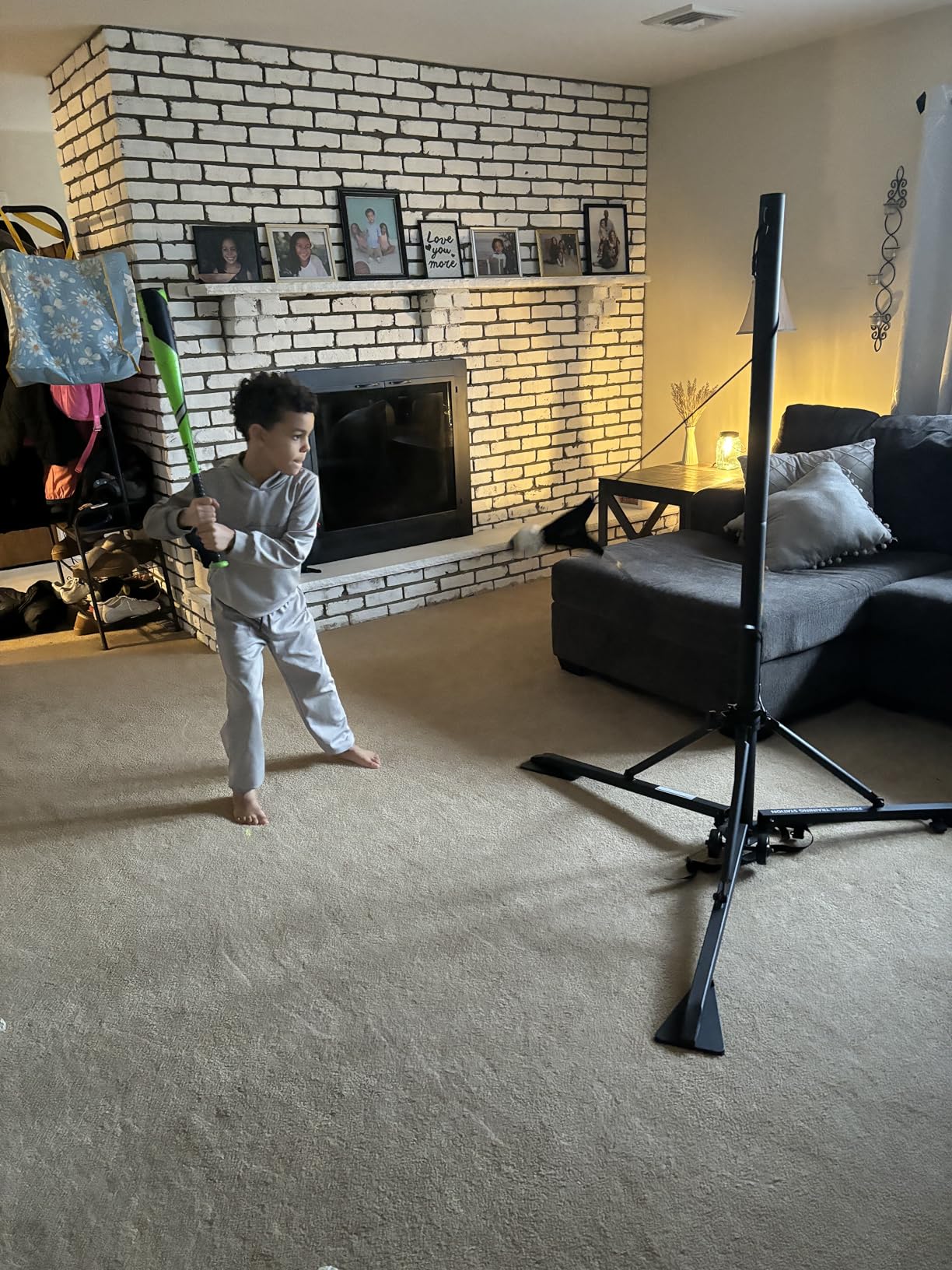 SKLZ Hit-A-Way Portable Baseball Training-Station Swing Trainer with Stand customer photo 2