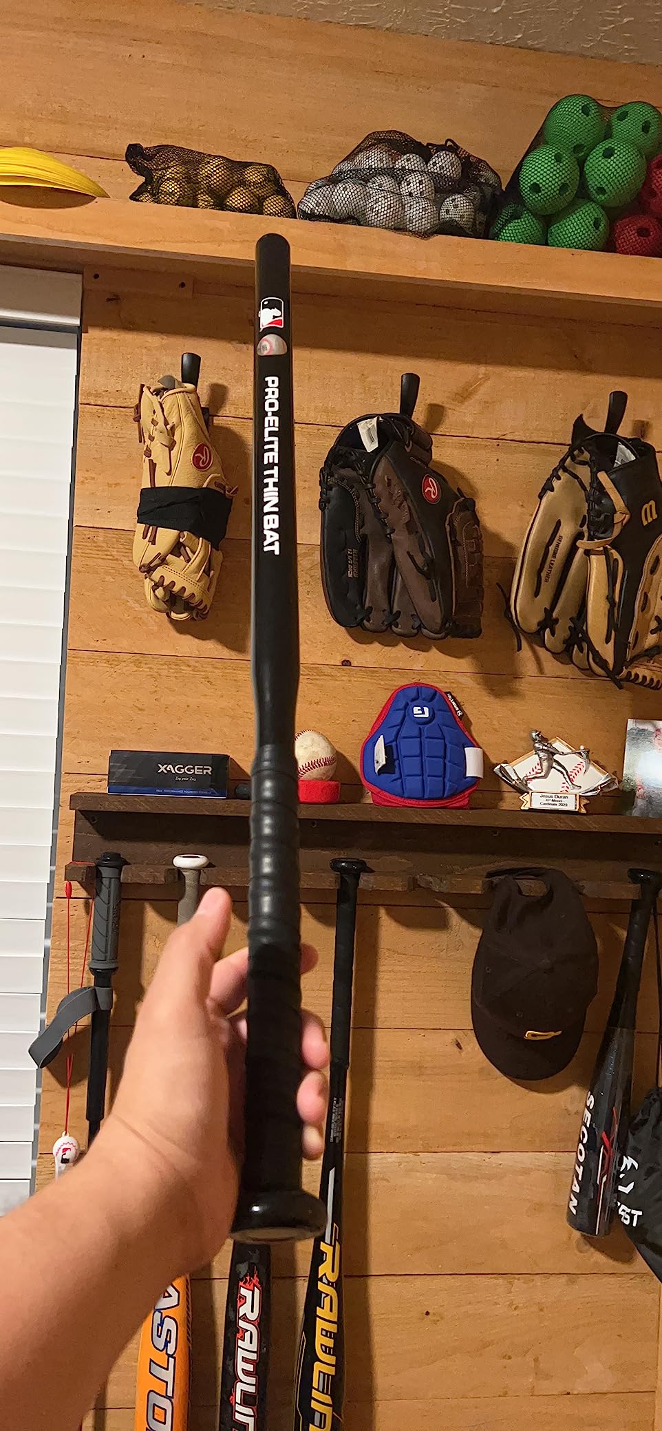 Franklin Sports Pro Elite Thin Bat Swing Trainer customer photo 1