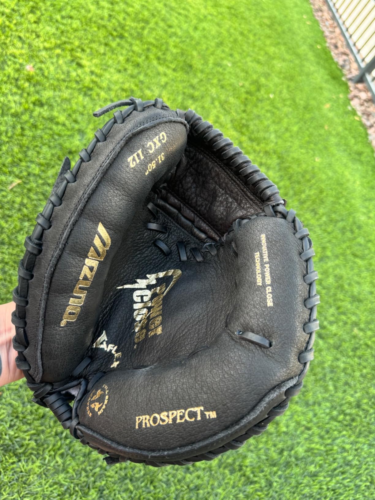 Mizuno Prospect PowerClose Youth Baseball Glove Series | V-Flex Notch | Parashock Palm Pad | Buttersoft Palm Liner customer photo 2