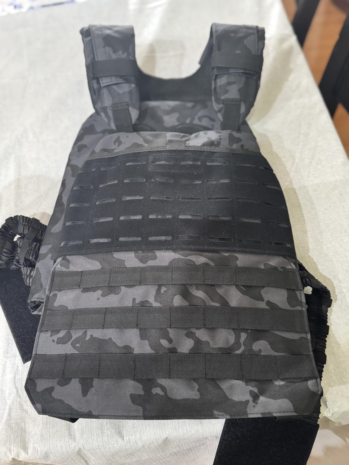 Amstaff Tactical Weighted Vest - Adjustable Weight Vests - Versatile Wearable Vest for Fitness Workouts, Strength and Endurance Training, Running customer photo 1