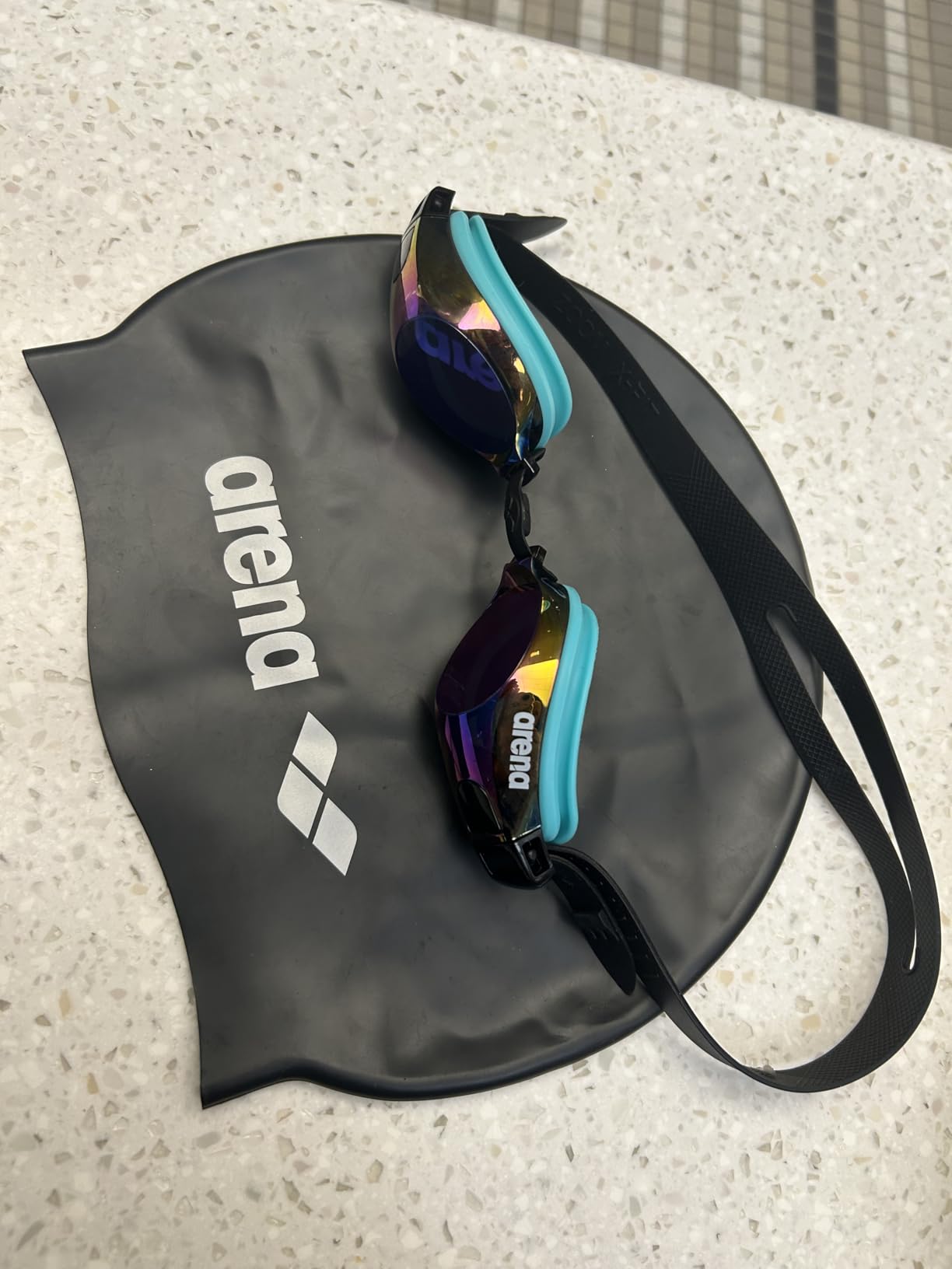 Arena Classic Unisex Soft Silicone Swim Cap for Women and Men customer photo 1