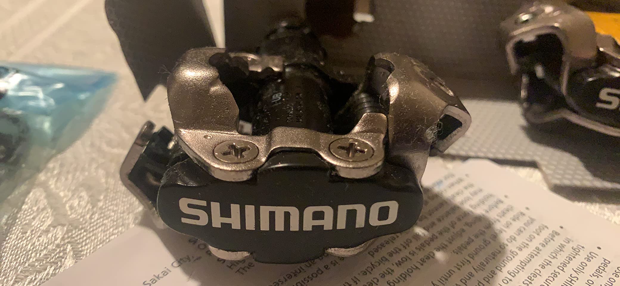 Shimano PDM520 Clipless SPD Bicycle Cycling Pedals Black with Cleats customer photo 1