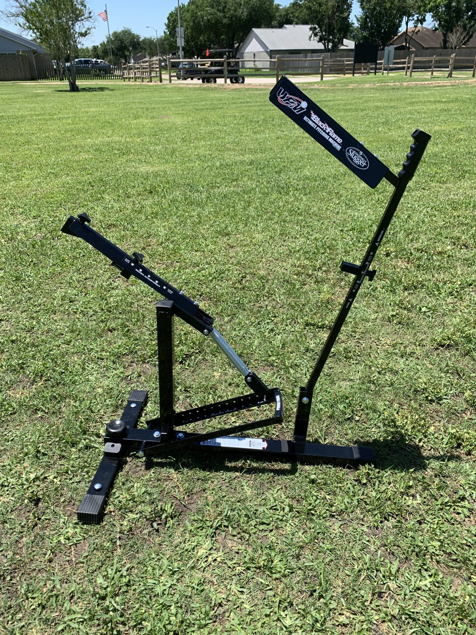Louisville Slugger Black Flame Pitching Machine customer photo 4