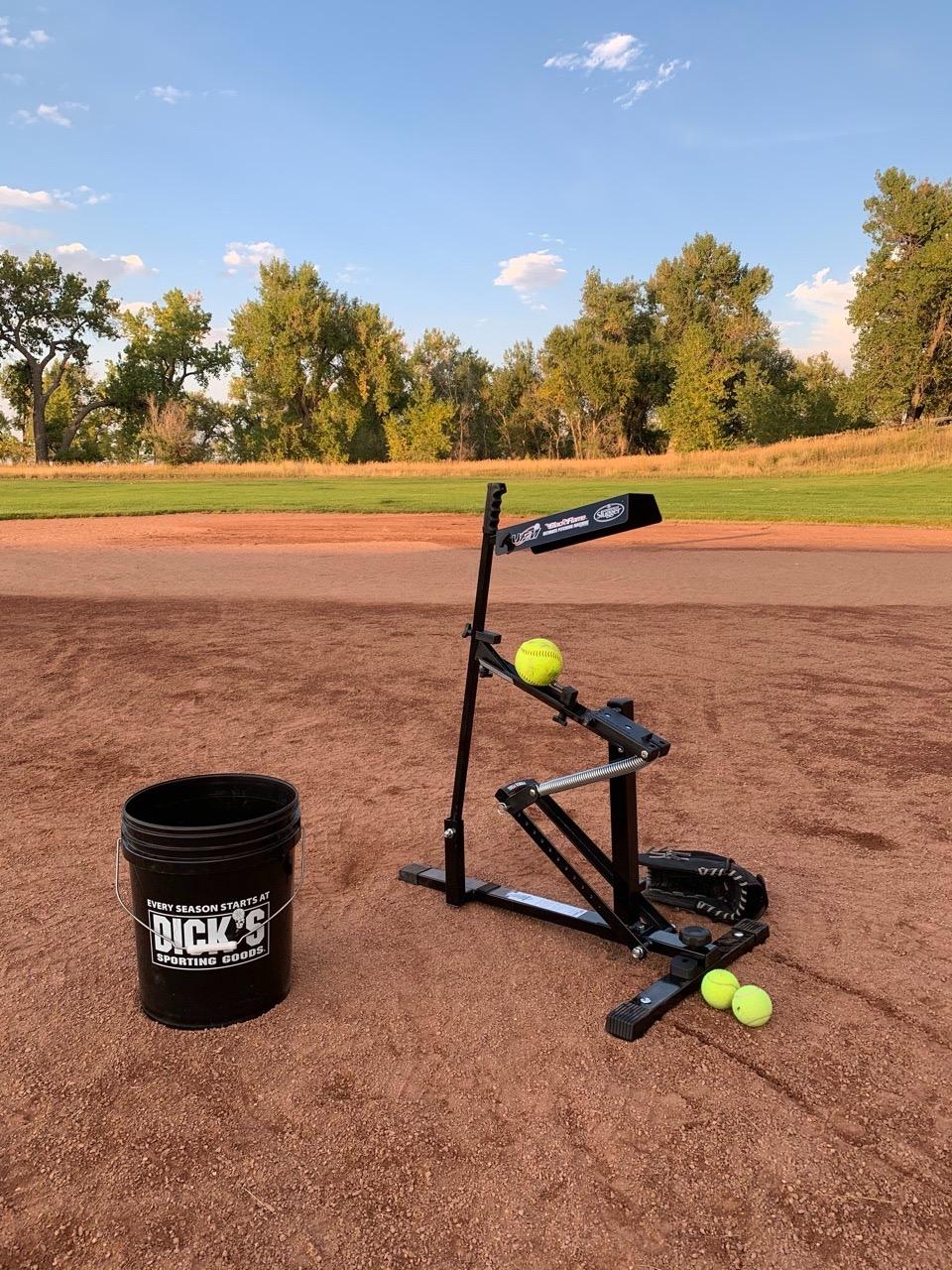 Louisville Slugger Black Flame Pitching Machine customer photo 5