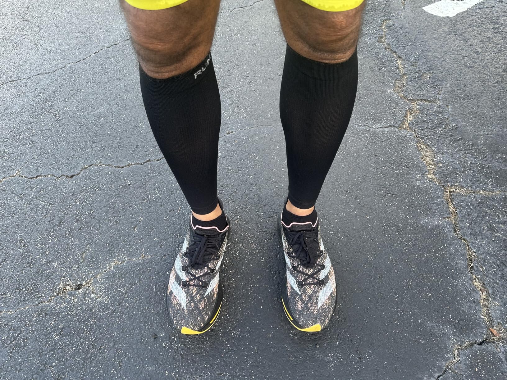 Run Forever Calf Compression Sleeves for Men and Women - Leg Compression Sleeve - Footless Compression Socks for runners customer photo 1