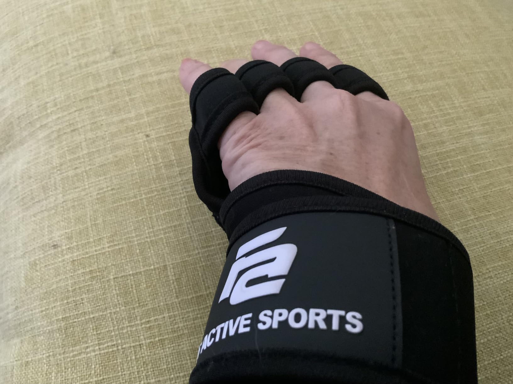 Fit Active Sports New Ventilated Weight Lifting Workout Gloves with Built-in Wrist Wraps for Men and Women - Great for Gym Fitness, Cross Training, Hand Support & Weightlifting customer photo 1