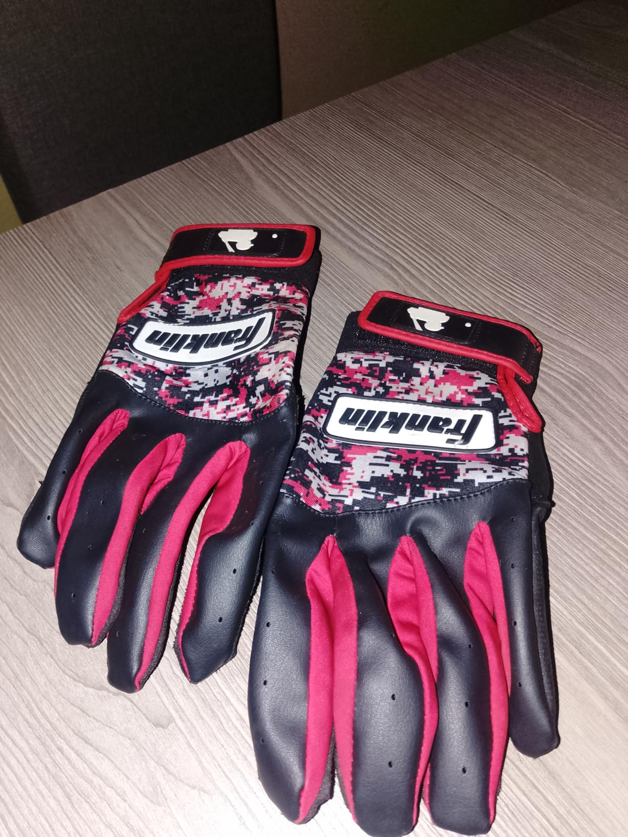 Franklin Sports MLB Digitek Baseball Batting Gloves - Adult customer photo 1