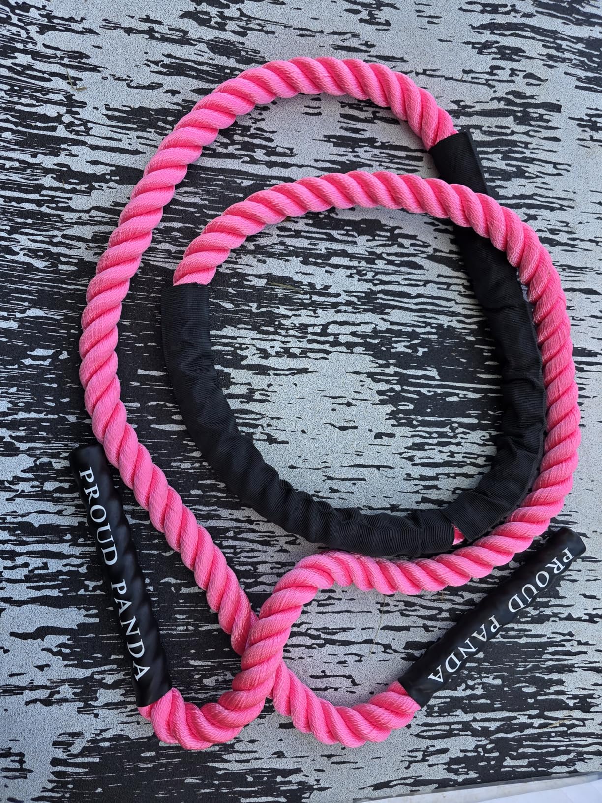 Heavy Jump Ropes for Fitness 2LB/3LB/5LB, Weighted Adult Skipping Rope Exercise Battle Ropes for Men & Women, Total Body Workouts, Power Training customer photo 1