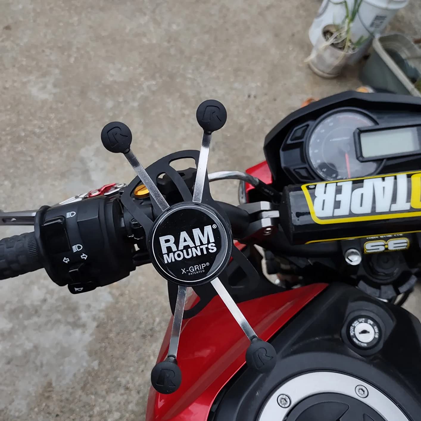 RAM MOUNTS X-Grip Large Phone Mount with RAM Snap-Link Tough-Claw customer photo 2