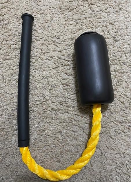 Rope Bat - The Original Patented Rope Bat Swing Trainer w/ 12 Soft Training Balls - Baseball & Softball Swing Trainer, Training Tool, Batting Aid customer photo 1