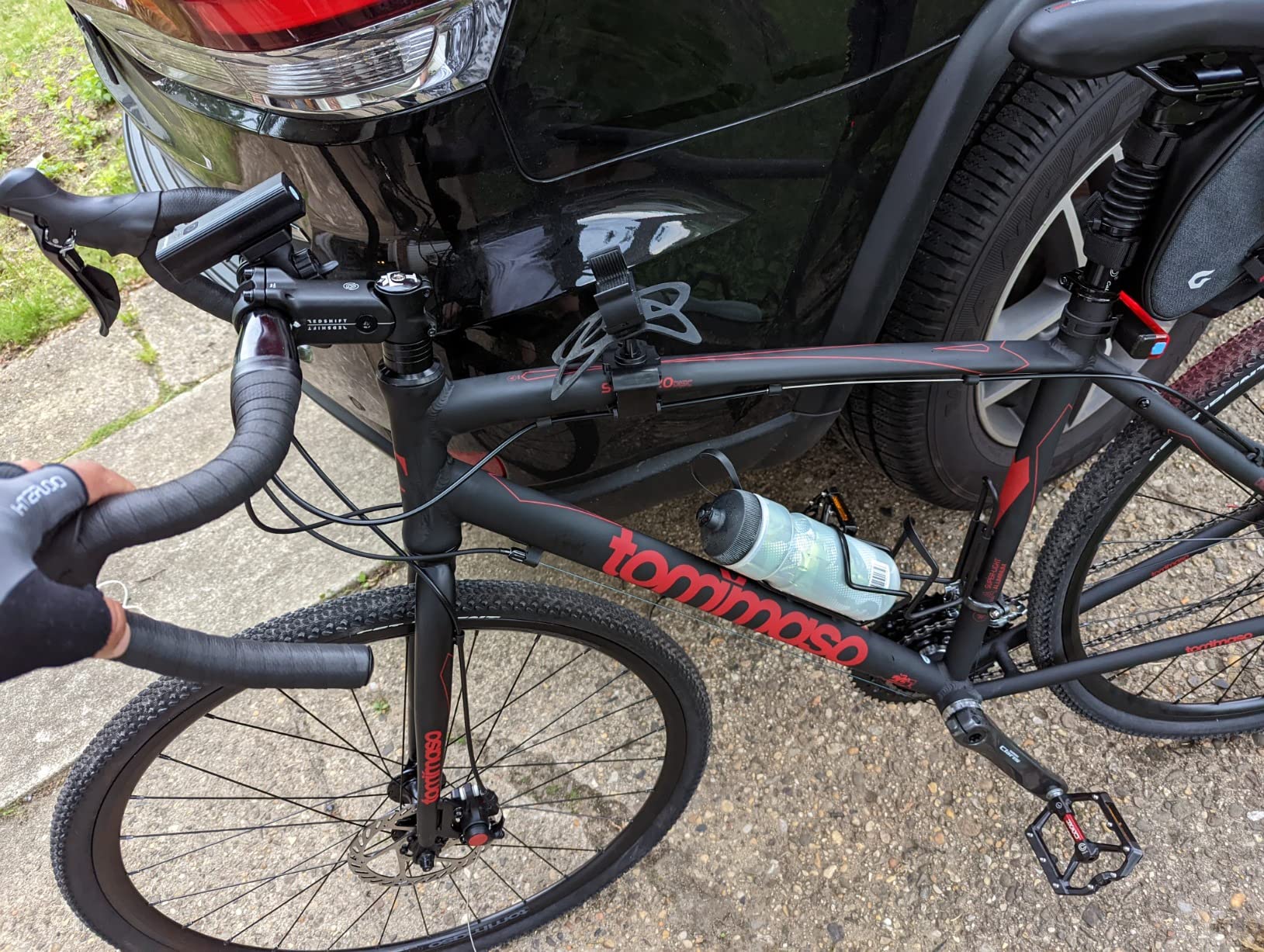 Tommaso Sentiero Sport Performance Aluminum Gravel Bike Shimano Claris 24 Speeds Road Bicycle customer photo 1