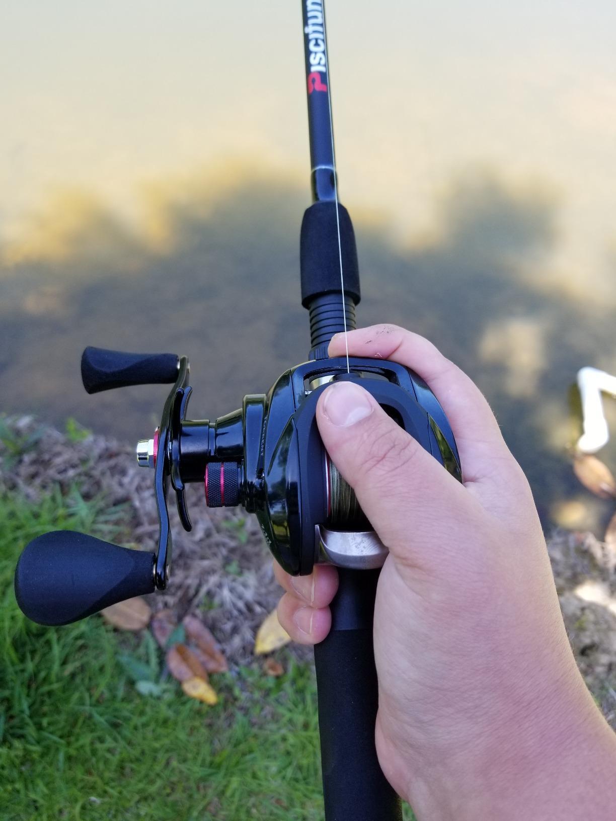 Piscifun Torrent Baitcasting Reel, 18LB Carbon Drag, Magnetic Brake | 7.1:1 and 5.3:1 ratios, low-profile body, smooth casting, 6+1 bearings, easy control customer photo 1