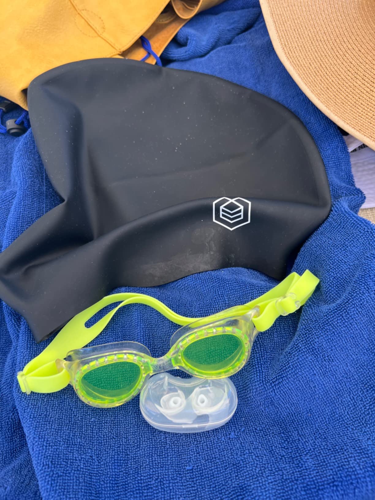 SOUL CAP - Large Swimming Cap for Long Hair - Designed for Long Hair, Dreadlocks, Weaves, Hair Extensions, Braids, Curls & Afros customer photo 2