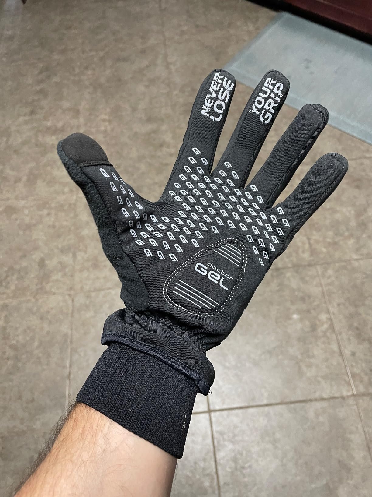 GripGrab Ride Windproof Winter Cycling Gloves Thermal Full Finger Padded Fleece Lined Cold Weather Warm Bicycle Glove customer photo 1