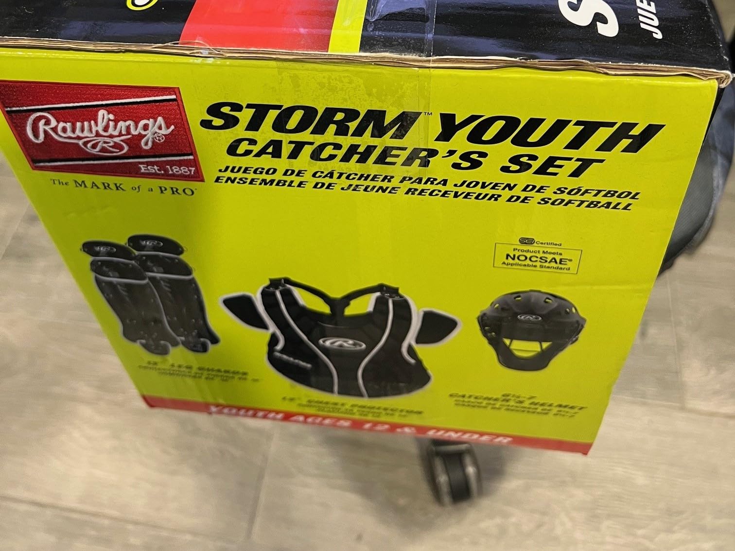 Rawlings | Storm Fastpitch Softball Catchers Set | Youth - Ages 12 & Under customer photo 1