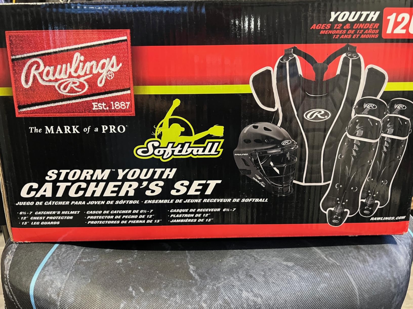 Rawlings | Storm Fastpitch Softball Catchers Set | Youth - Ages 12 & Under customer photo 2