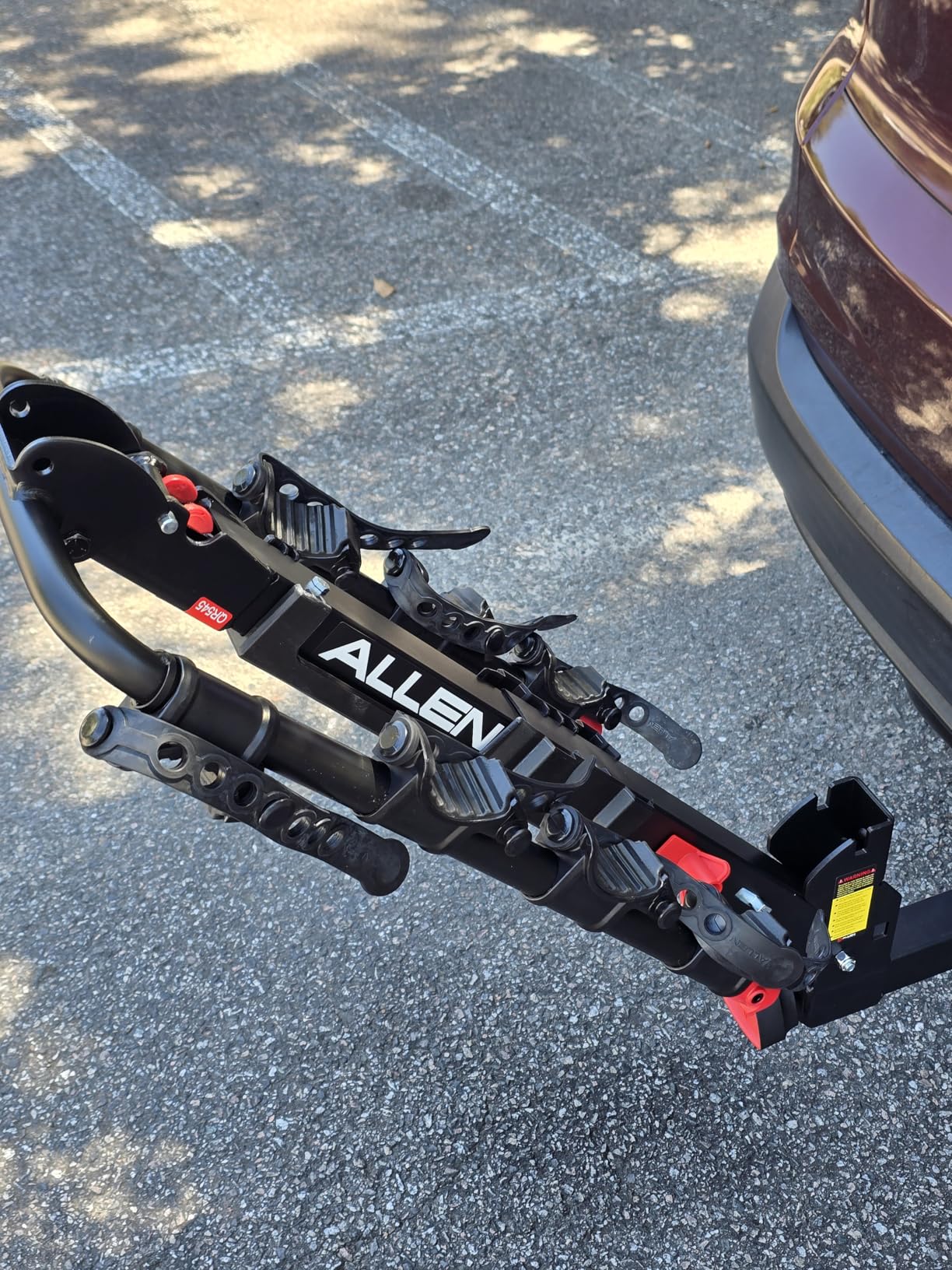 Allen Sports Premier Locking Quick Release 4-Bike Carrier for 2 in. Hitch, Black customer photo 1