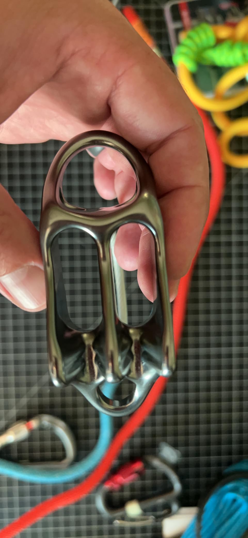 Petzl REVERSO Multi-Purpose Belay/Rappel Device customer photo 2