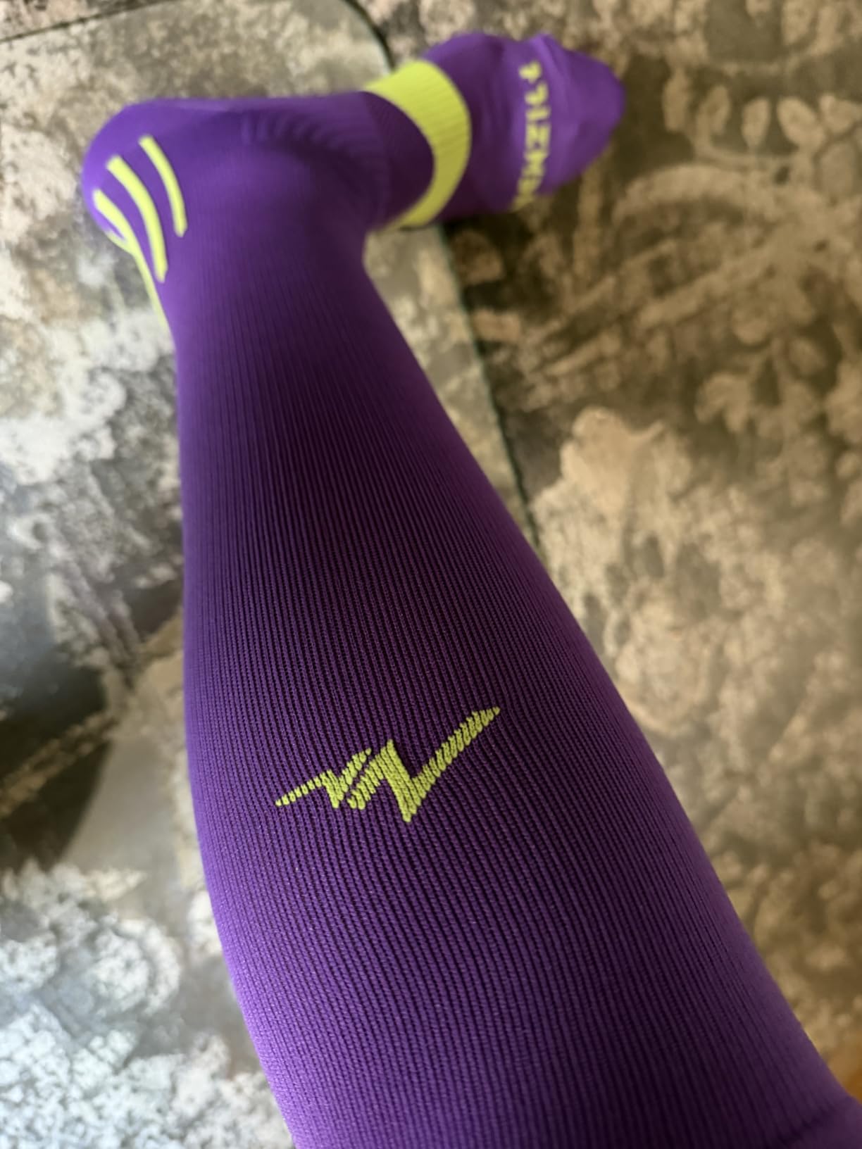 NEWZILL Medical Compression Socks for Women & Men, 20-30 mmHg Knee-High Support for Circulation, All-Day Comfort for Work Travel Running Cycling and Fitness customer photo 2