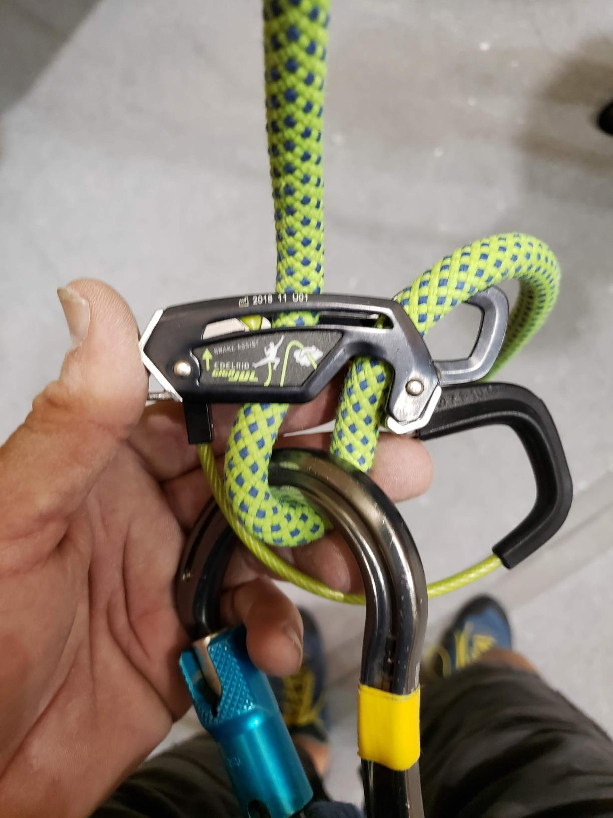 Edelrid Giga Jul Belay Device customer photo 1