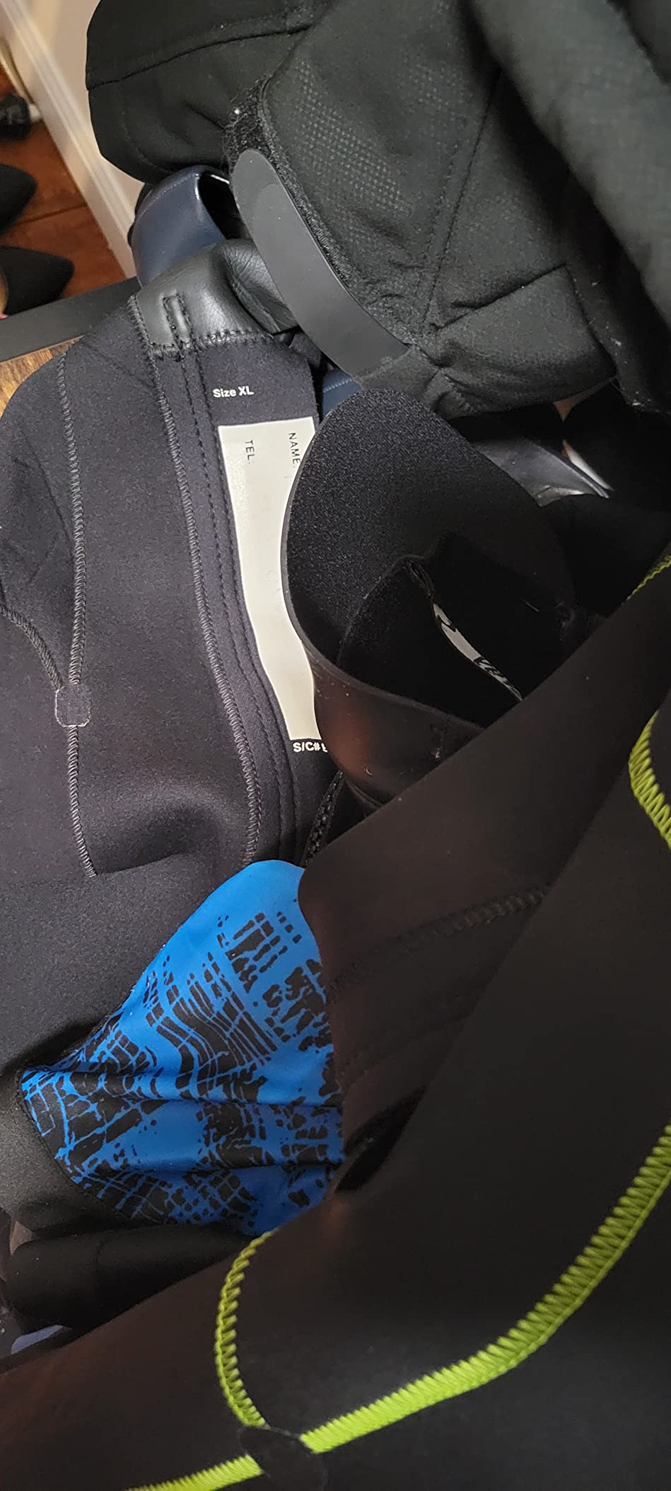 Synergy Triathlon Wetsuit 3/2mm - Volution Sleeveless Quick John Smoothskin Neoprene for Open Water Swimming customer photo 1