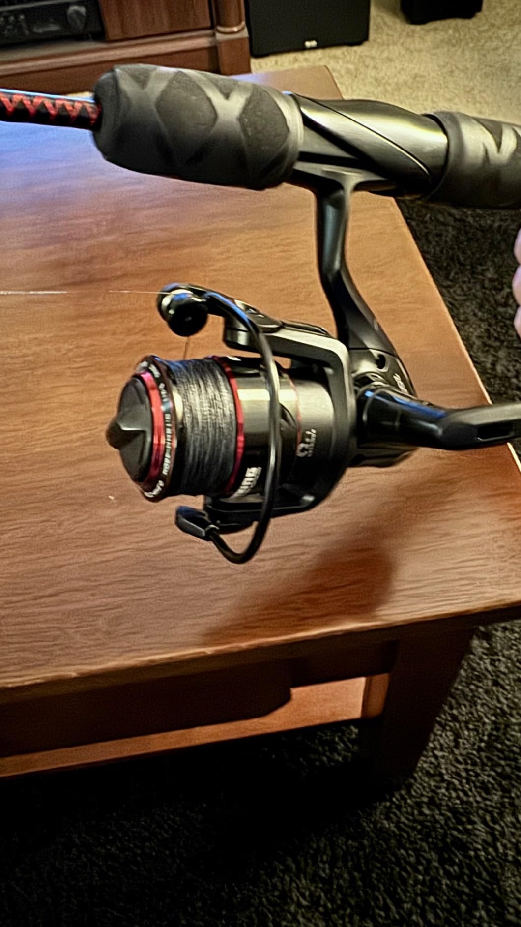 KastKing Brutus Spinning Fishing Reels, 5.2:1 Gear Ratio,Lightweight | Max Drag: 18.6 lb, 4+1 BB, 13.1 oz, Graphite Frame, CNC Aluminum Spool, Ideal for Freshwater customer photo 2