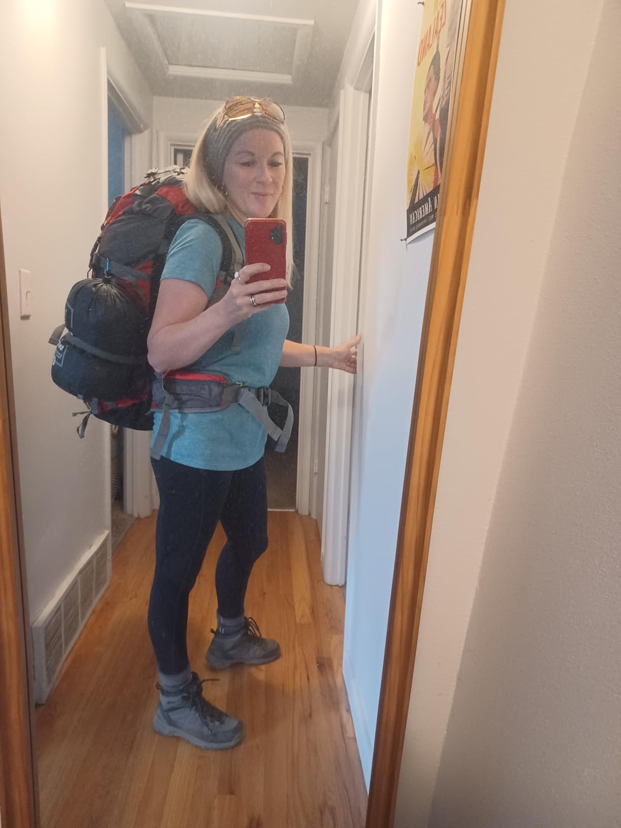 WoneNice 50L(45+5) Waterproof Hiking Backpack - Outdoor Sport Daypack with Rain Cover customer photo 2