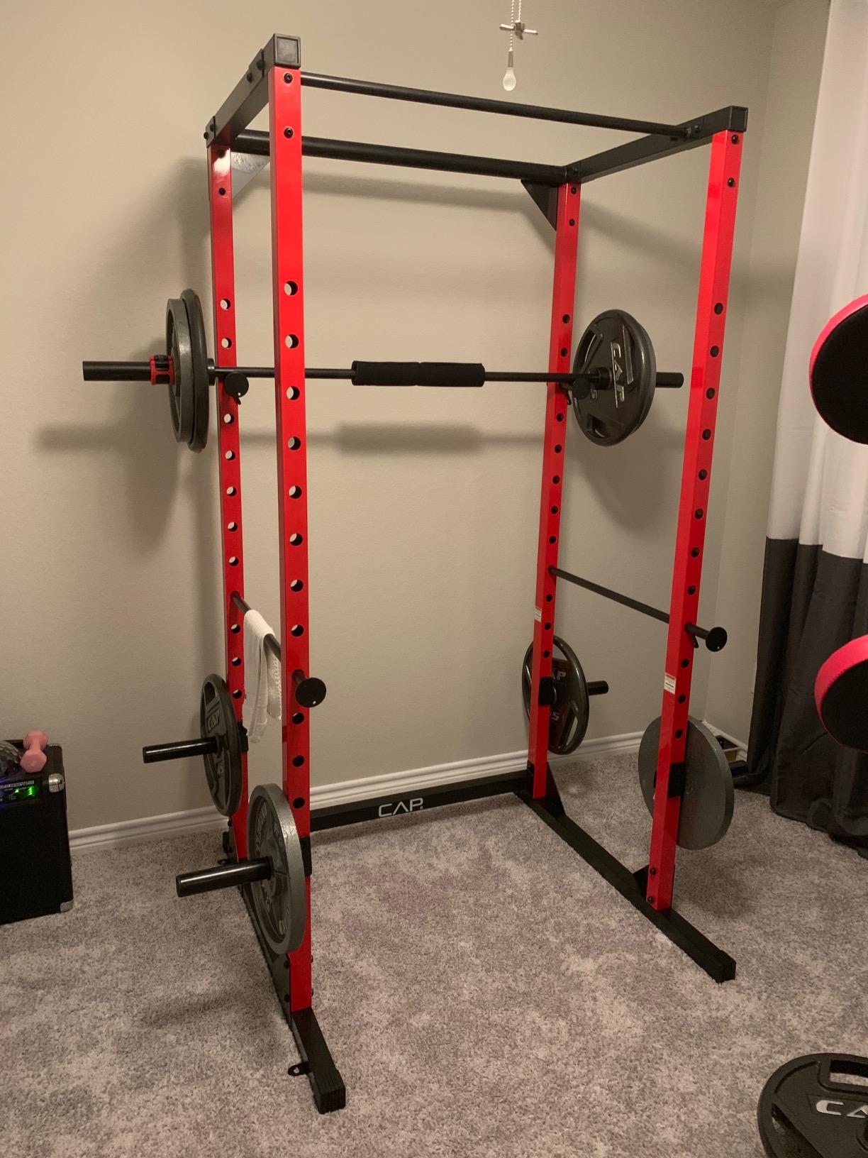 Cap Barbell Full Cage Power Rack Color Series | 6' or 7' Options customer photo 2