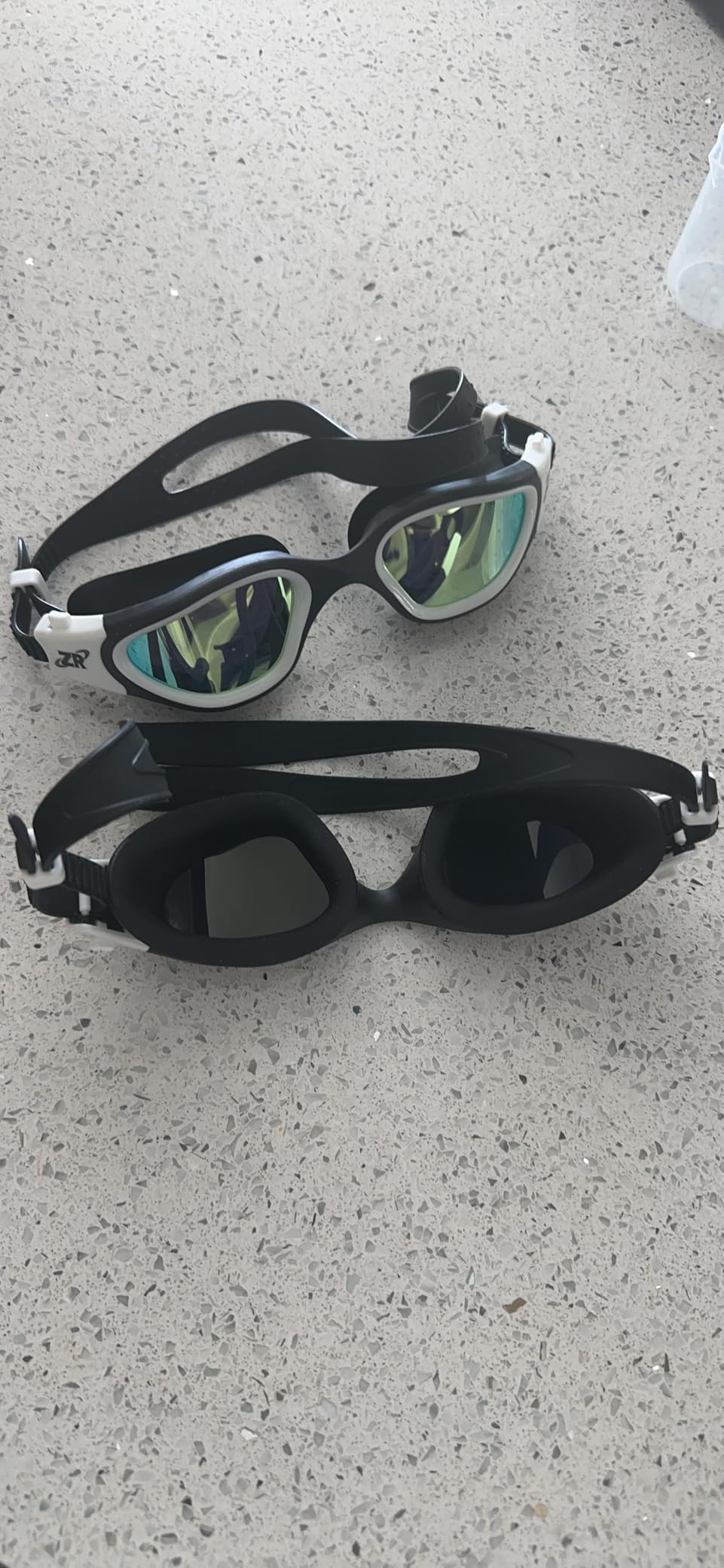 ZIONOR Swim Goggles, Upgraded G1 Polarized Swimming Goggles Anti-Fog for Adult Men Women customer photo 2