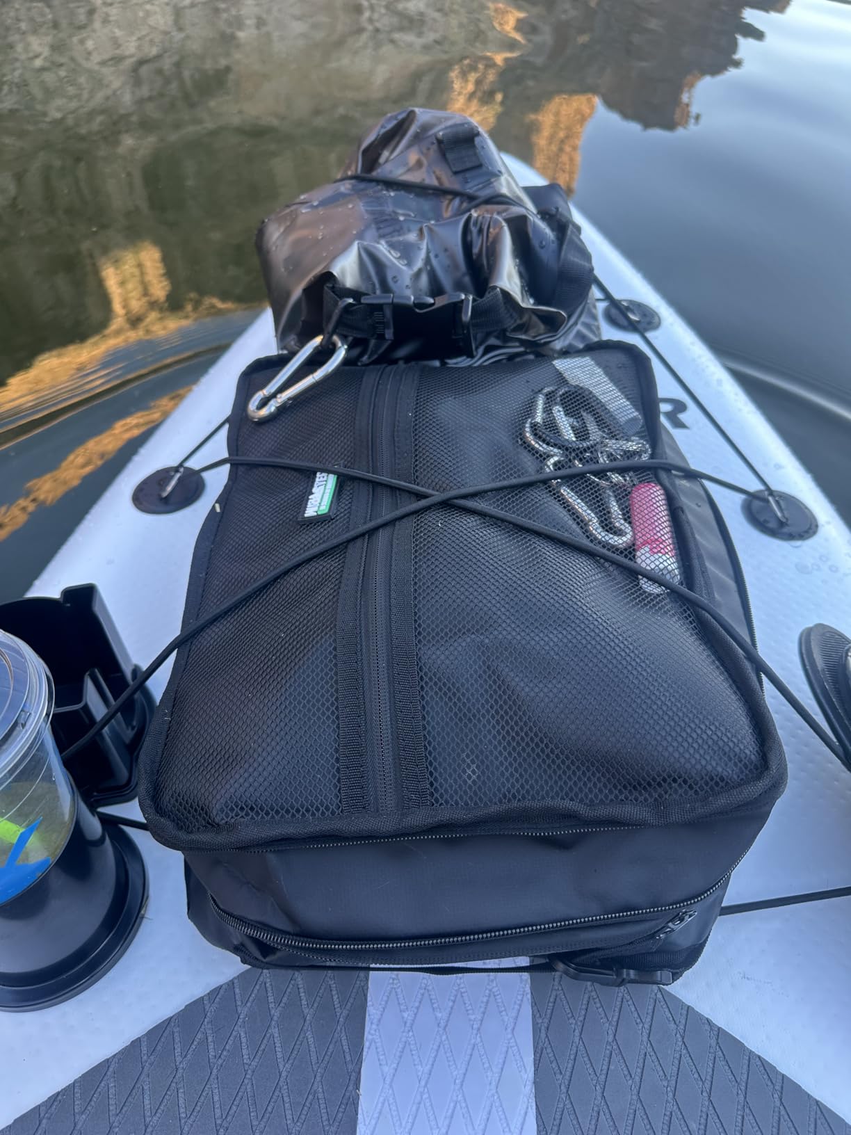 HEETA Dry Bag Waterproof for Women Men, 5L/10L/20L/30L/40L Roll Top Lightweight Dry Storage Bag Backpack with Phone Case for Travel Swimming Boating Kayaking Paddle Board Camping Beach Accessories customer photo 2