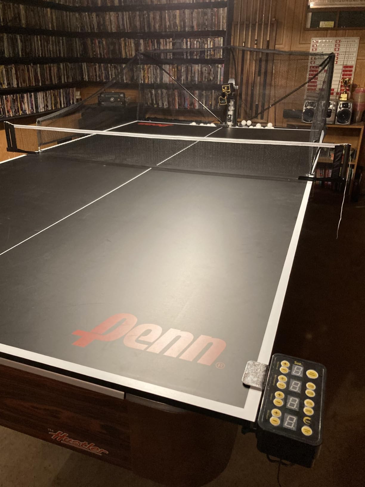 Suz S201 Table Tennis Robot with Machine Recycling net and 200 Balls | easy to assemble,Lots of options for spin, speed and oscillation,with machine recycling net, don't need to pick up balls customer photo 2