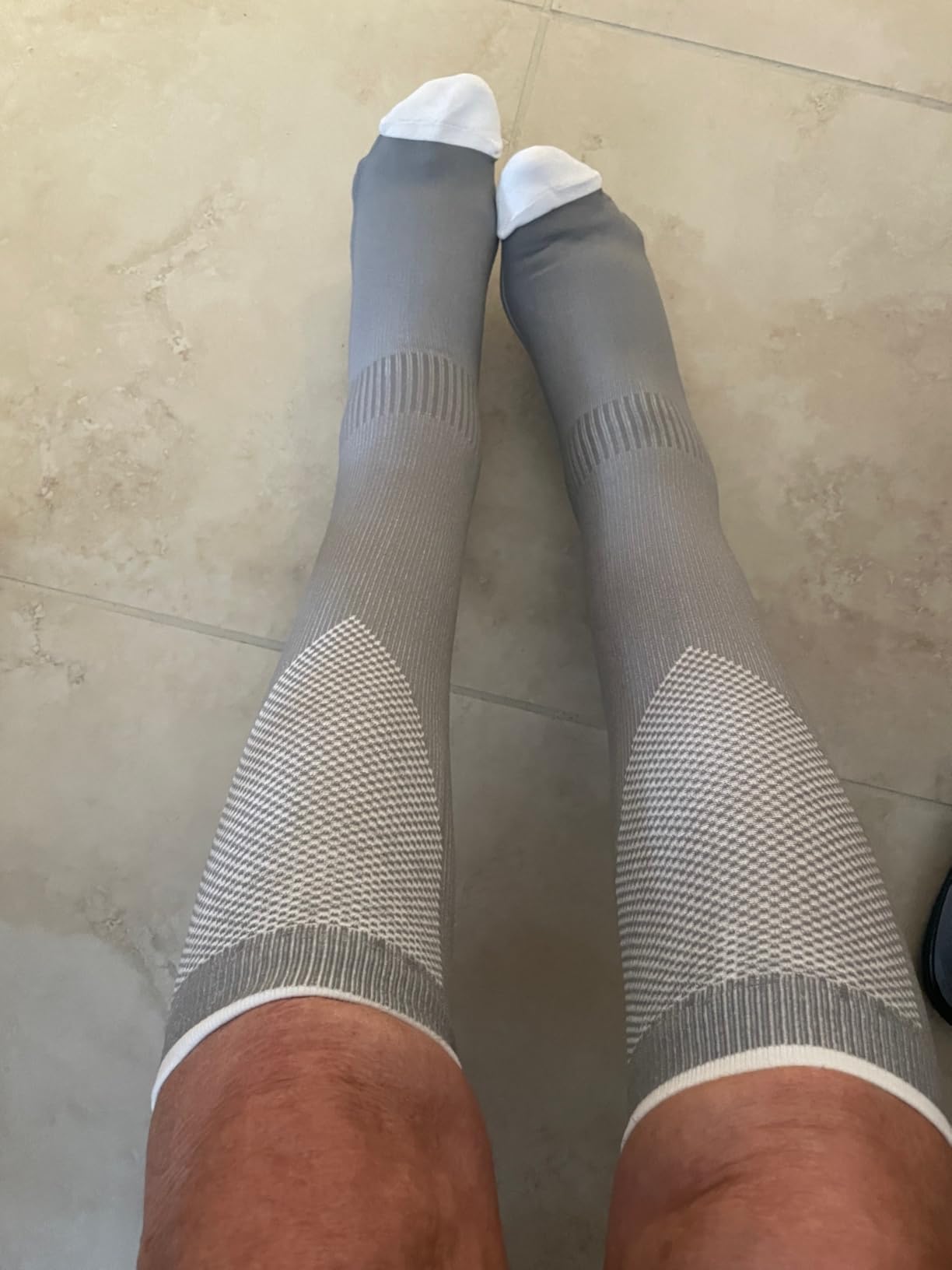 3 Pairs Compression Socks for Women and Men 20-30mmHg-Circulation Support Socks customer photo 1
