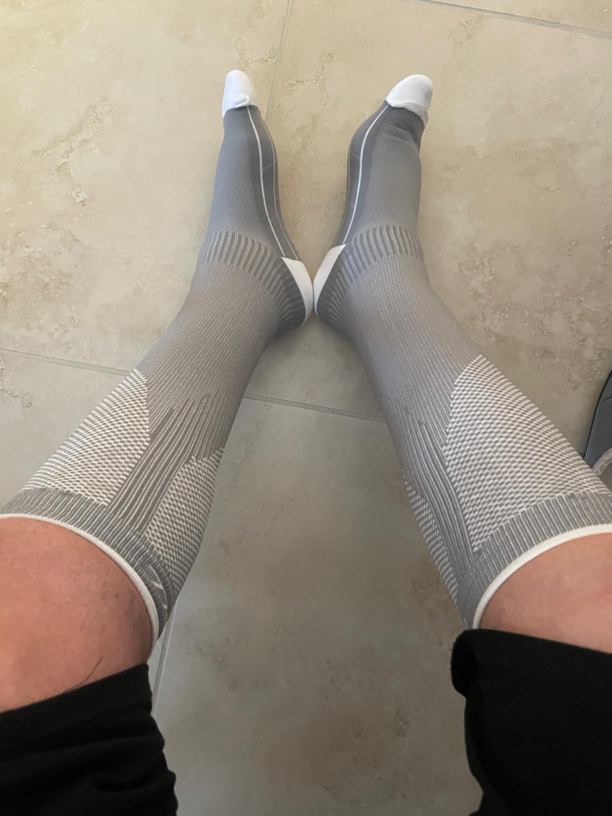 3 Pairs Compression Socks for Women and Men 20-30mmHg-Circulation Support Socks customer photo 2