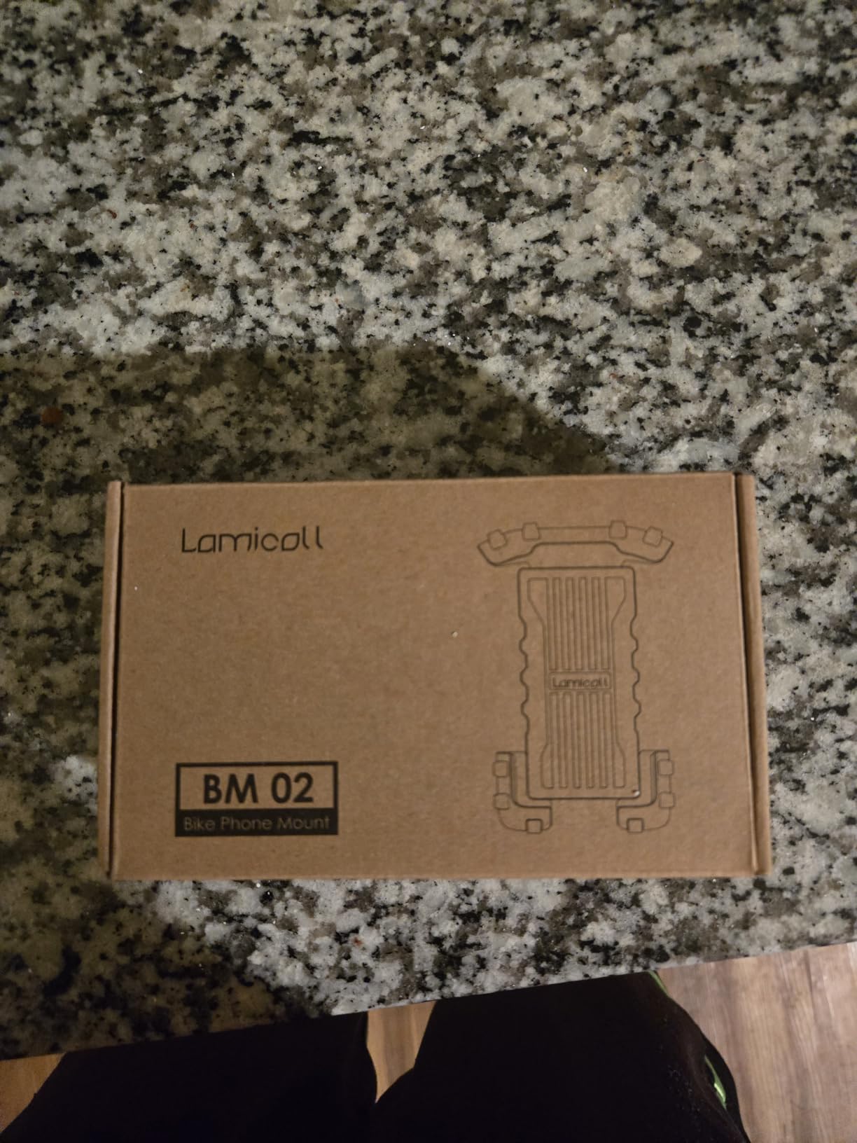 Lamicall Bike Phone Holder, Motorcycle Mount - Handlebar Cell Phone Clamp customer photo 1