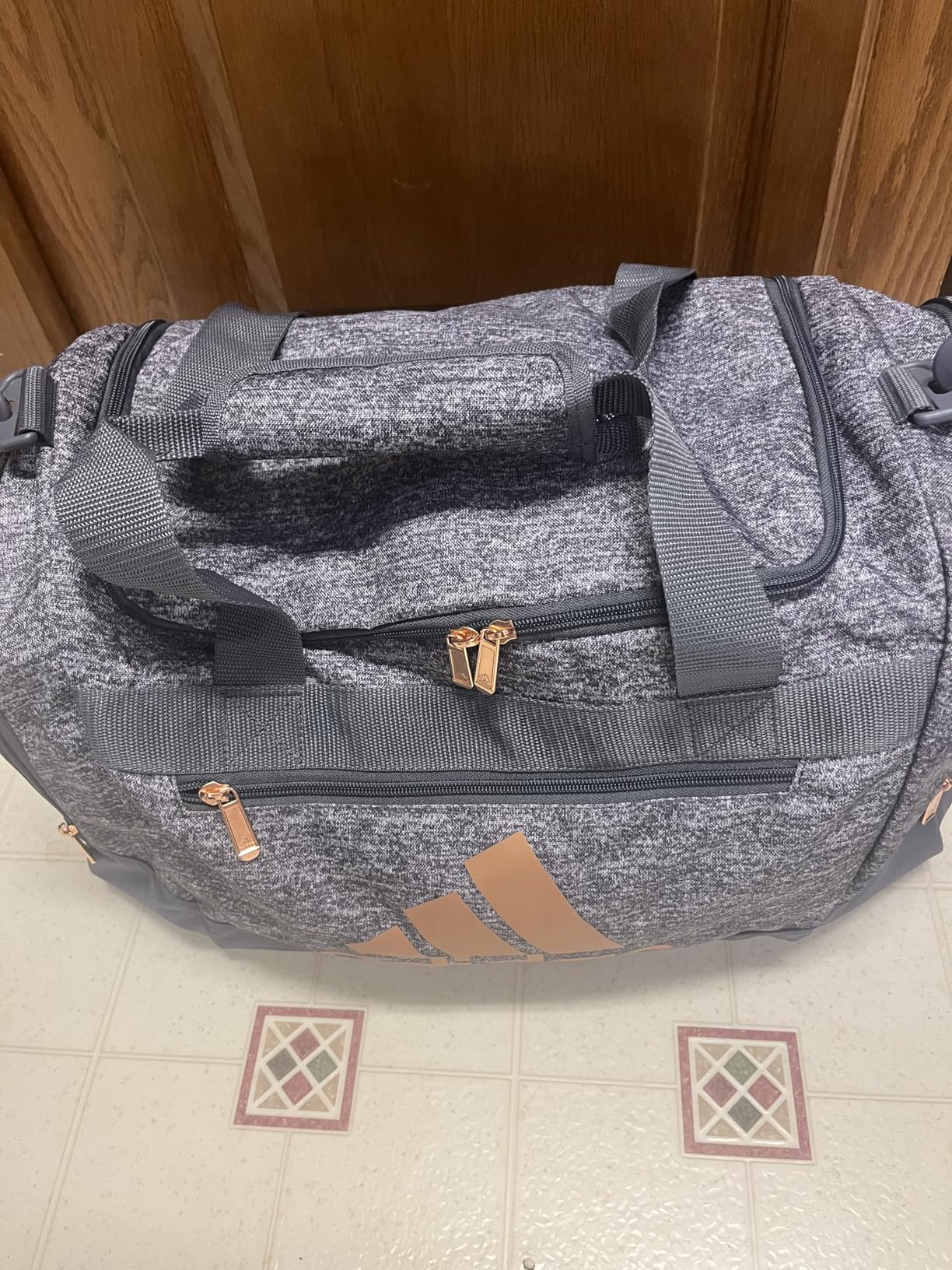 adidas Unisex Defender 4.0 Gym Duffel Bag for Men and Women customer photo 1