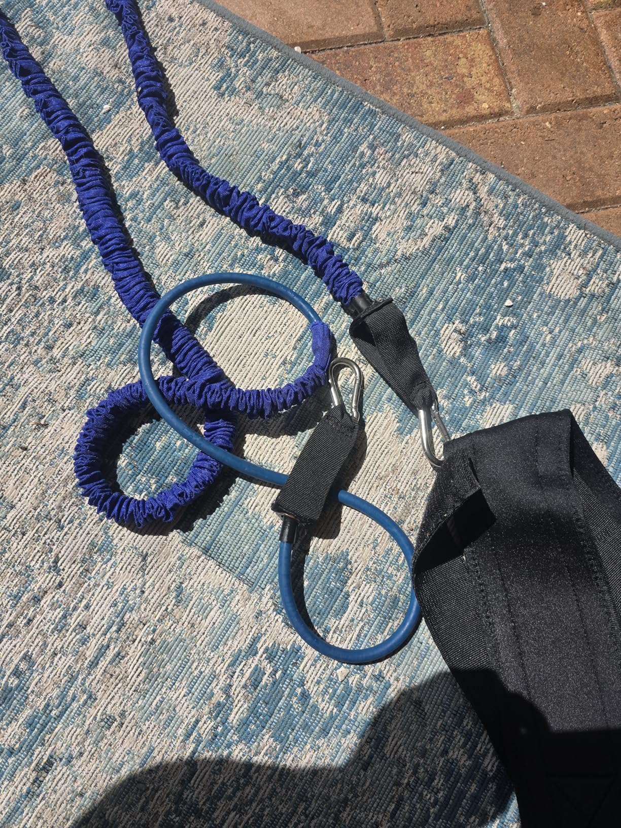 Swim Tether Stationary Swimming System - Resistance Belt & Pool Harness for Training customer photo 2