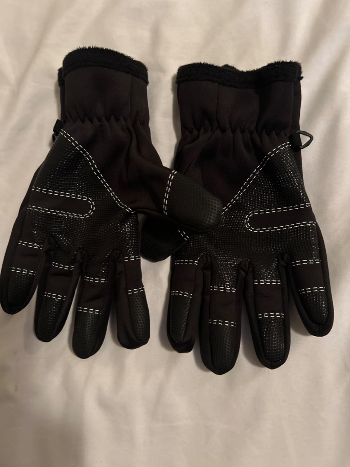 ROCKBROS Winter Cycling Gloves for Men Women Water Resistant Touch Screen Gloves Shock-Absorbing Full Finger Biking Glove Anti-Slip Motorcycle Mountain Bike Gloves customer photo 2