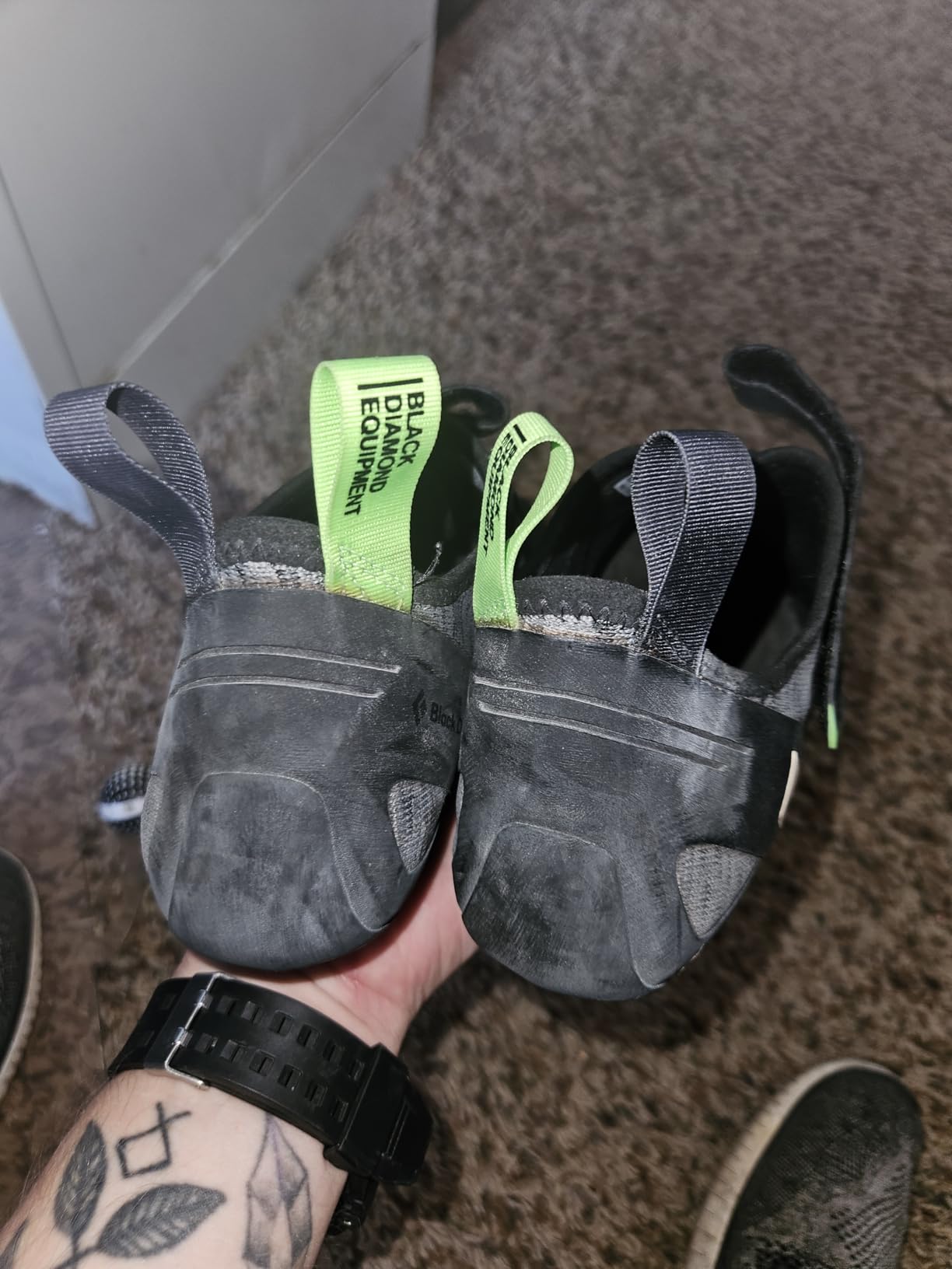 Black Diamond Men's Momentum Lace or Strap Rock Climbing Shoes, Gym/Outdoor customer photo 2
