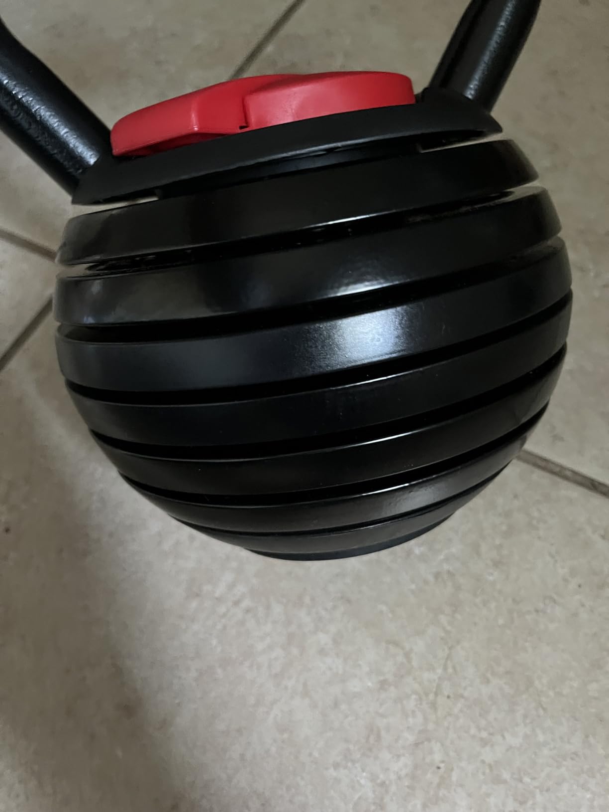 TopMade Adjustable Kettlebell Weights Set Cast Iron Exercise Fitness Kettle Ball Grip 5, 8, 9,12lb Free Weight Men Women Kettlebells for Home Gym Workout Ballistic, Core,Strength Training customer photo 1