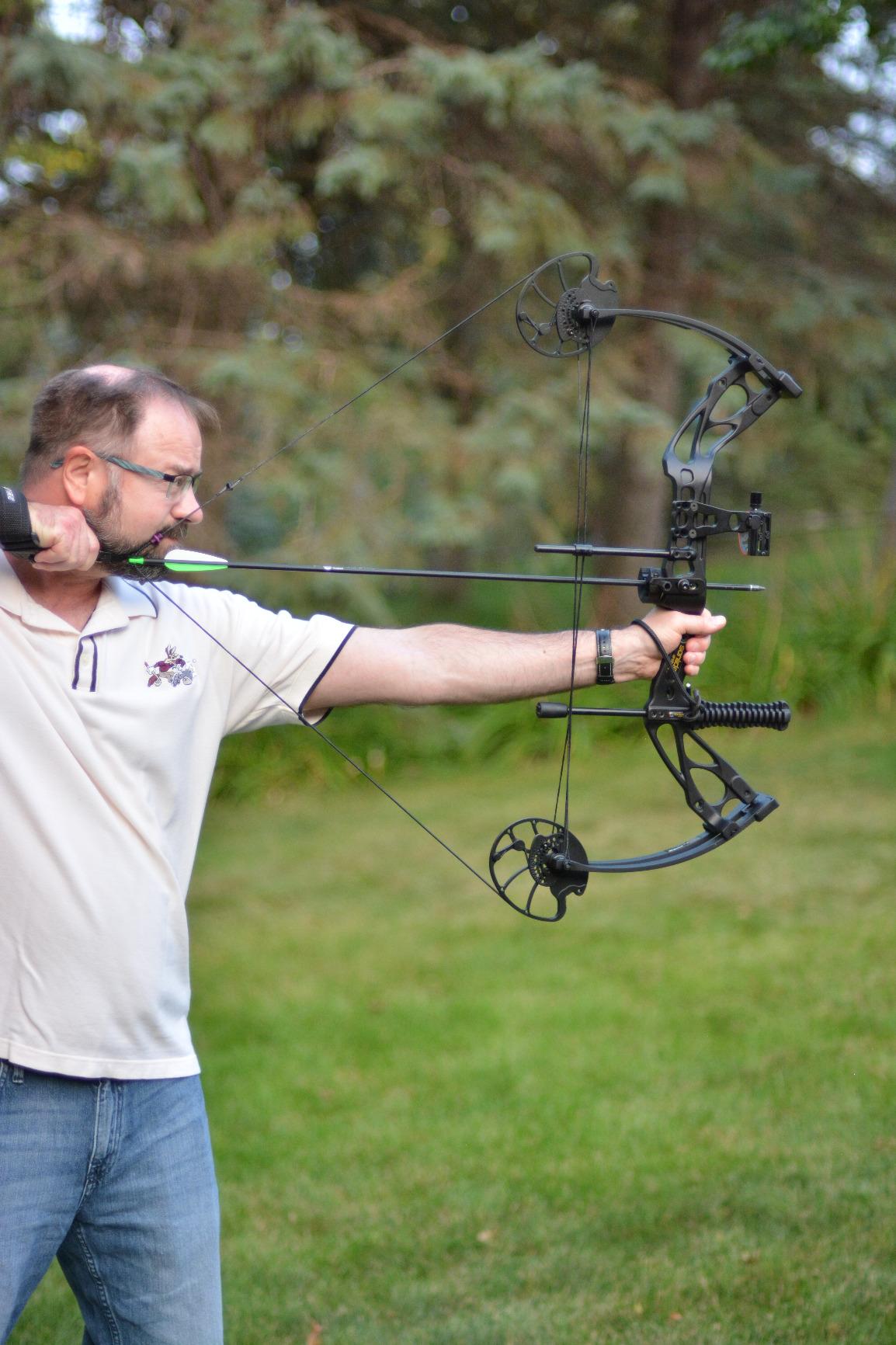 Sanlida Archery Dragon X8 RTH Compound Bow Package for Adults and Teens, 18