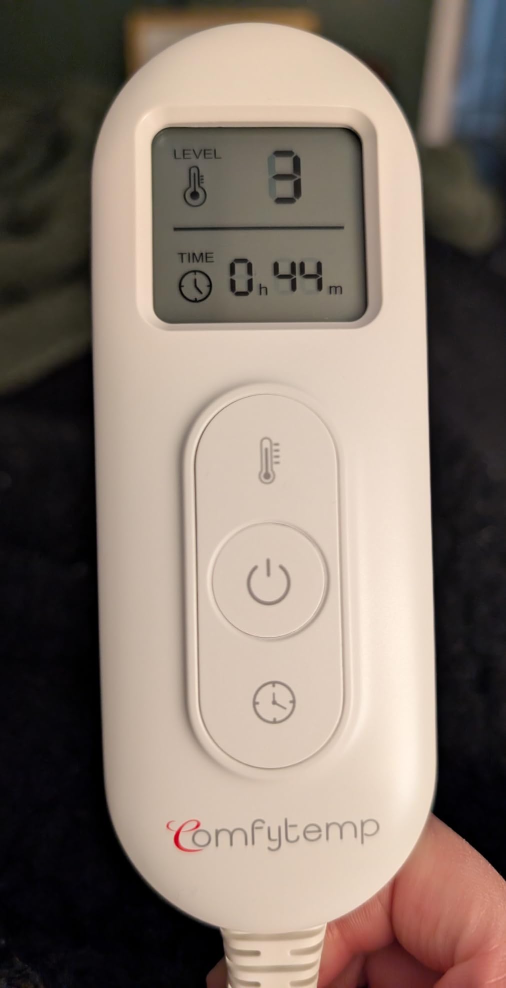 Comfytemp Heating Pad for Neck and Shoulders and Back, 2.6lb Weighted Electric Heating Pads FSA Eligible, Mothers Day Gifts for Mom Women Her, HSA Large Heated Wrap- 9 Heat Settings & 11 Timers customer photo 2