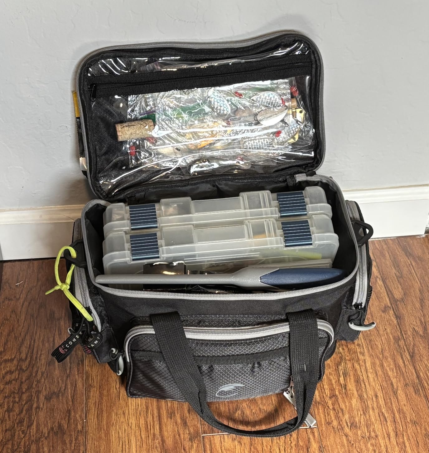 Calamus Fishing Tackle Bags - Saltwater or Freshwater Fishing Bags - Rip-Stop PE - Padded Shoulder Strap customer photo 1