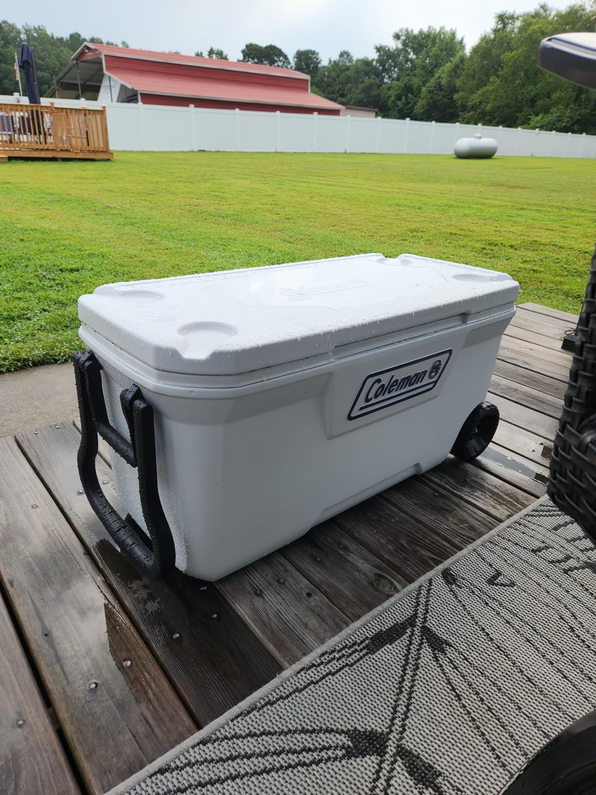 Coleman Marine Cooler with Fully Insulated UV Guard Lid & Body, Keeps Ice for 3+ Days customer photo 2